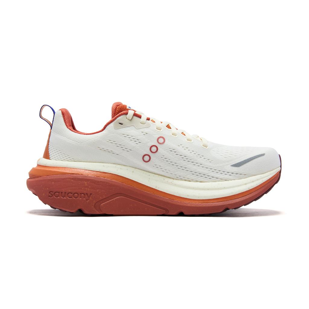 Saucony Hurricane 25 Rebound And Wear resistant Training Running Shoes Unisex Beige Orange S31026-552