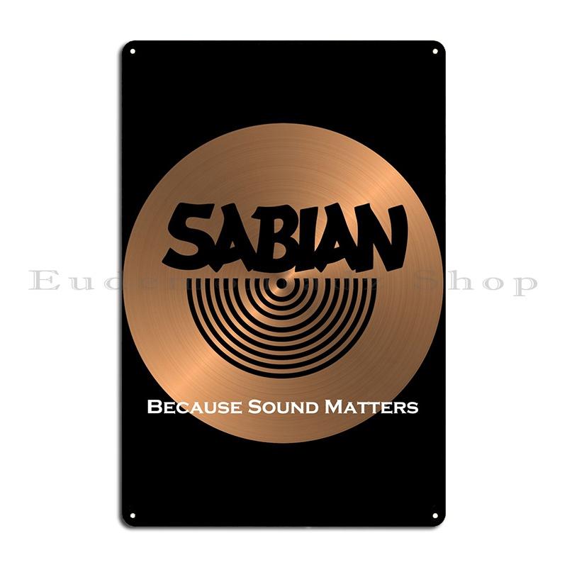 

Sabian Drum Drums Cymbals Metal Plaque Poster Personalized Wall Cave Club Bar Bar Club Tin Sign Poster 20x30cm
