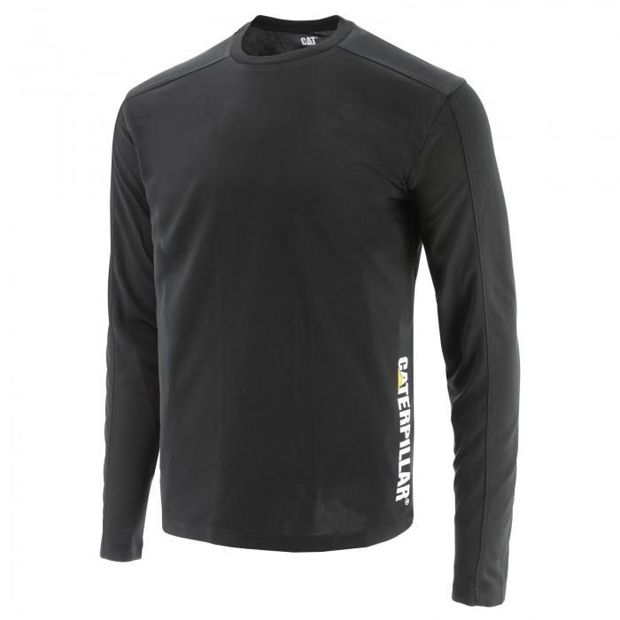 Caterpillar Unisex Voksen Coolmax Langermet T-skjorte