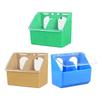 Bird Feeders For Outdoors Large Capacity Heavy-Duty Dispenser Pet Pigeon Food Dispenser Box For Parakeet Quail Parrot Poultry