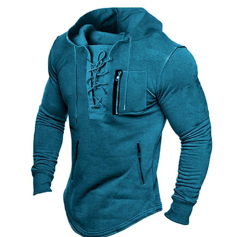 Spring Autumn Hoodie Fashion Hoodie Men's  Retro Hoodie Loose Long-sleeved Clothing