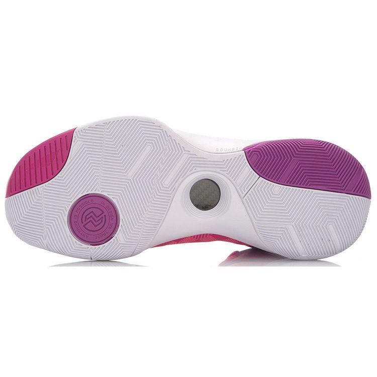 Li Ning Speed 3 High top Basketball Shoes Unisex Pink Purple ABAL039-6