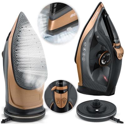 Plancha de Vapor Inalámbrica 2600W Berdsen Bd-333 Revestimiento Cerámico