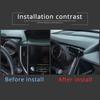 For Subaru Forester -2024/XV 2018- Car Center Control Air Outlet Mobile Phone Holder ABS Interior Accessories LHD