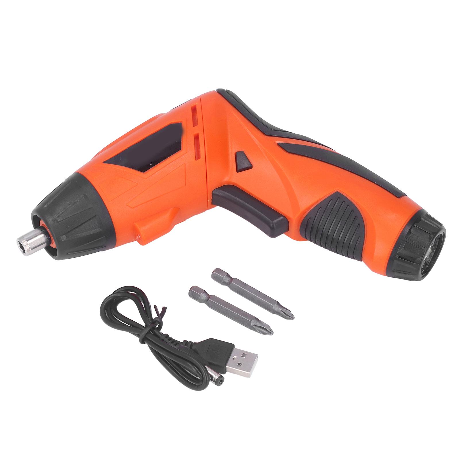 

Аккумуляторная отвертка электрическая мини складная USB литиевая батарея зарядное устройство оранжевый 4.2V