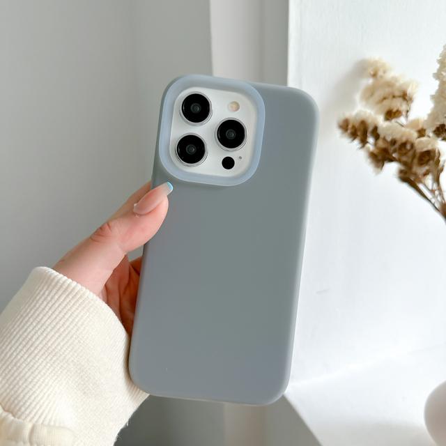 Fashion Jelly Phone Case For Iphone 14 13 12 Pro Max 3d Side Keys Higher Camera Convex Fluorescent Color Shockproof Cover