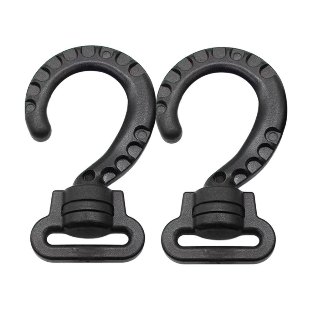 10pcs Multi-functional Rotating Backpack Hook  for Luggage Webbing Bag Backpack