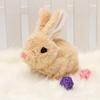 Rabbit Doll White Rabbit Plush Toy Girl Children Electric Walking Doll Baby Birthday Gift