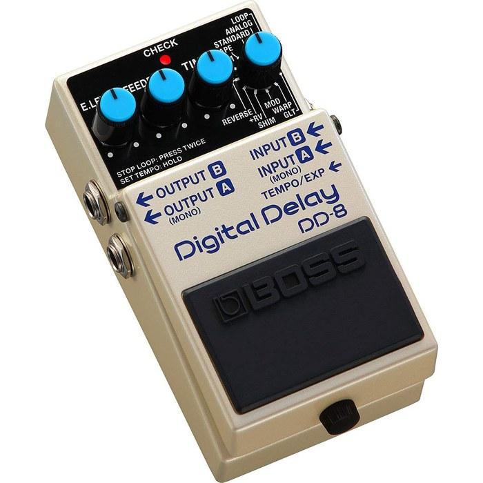 BOSS DD-8 Digital Delay Boss Black, Beige
