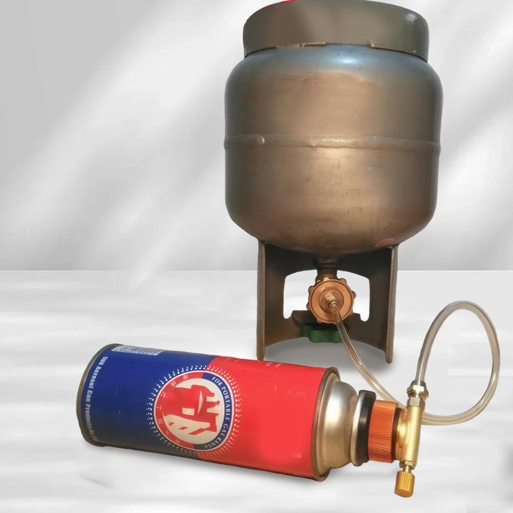 Cuplă Rezervor Cilindric Plat Adaptor Portabil Mic pentru Reumplerea Sticlei/Rezervorului de Propan Umplător Rezervor Propan pentru Aragaz cu Gaz de Exterior