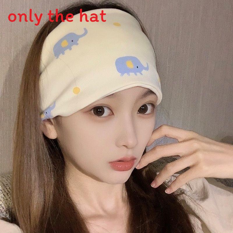 Cotton Maternity Winter Headband With Cartoon Strawberry Elephant Print For Postpartum Care And Breastfeeding Support