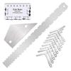 Metal Guitar Adjustment Set Guitar Maintenance Tool Set Suitable for Efficient Repairs and Setup In Any Environment