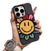 Color Sunflower for iPhone Apple 17/16 Pro Phone Case 14 Liquid 13 Personality 12 Smiley Face 15 Soft