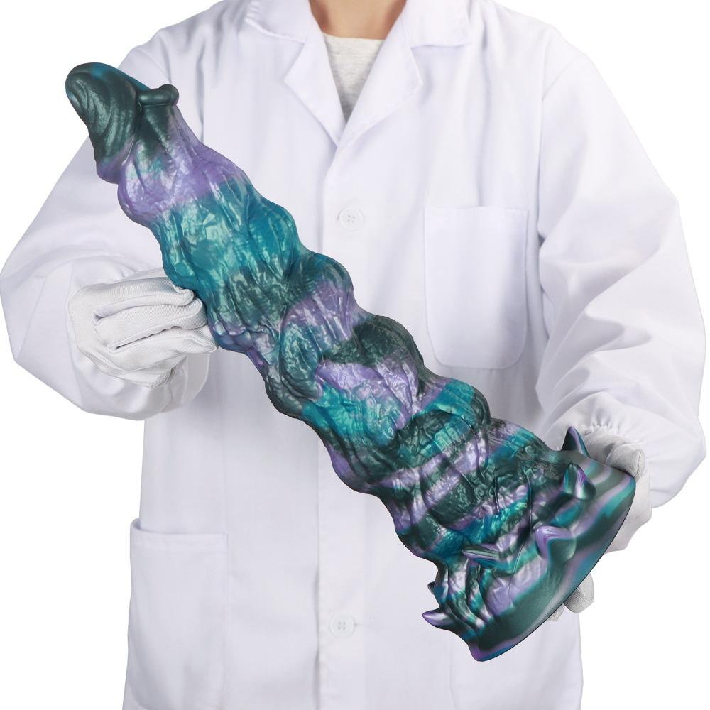 Extra Large Thick Muscle Texture Pagoda Anal Plug - SM Adult Toy for Men & Women, Backdoor Stimulation Dildo