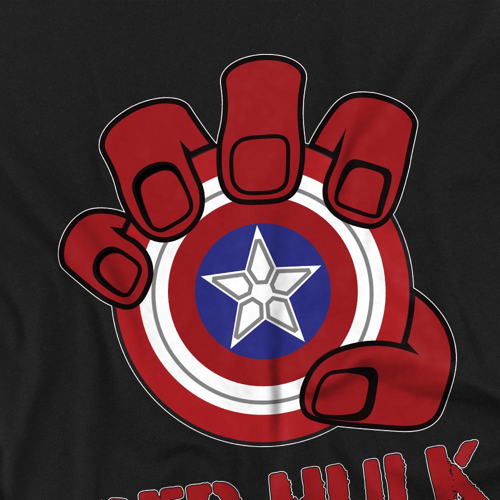 Captain America: Brave New World Childrens/Kids Red Hulk Shield T-Shirt