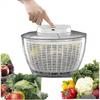 Séchoir Essoreuse Électrique pour Légumes 4,5L, Essoreuse Rechargeable par USB, Bol Essoreur à Séchage Rapide Hy