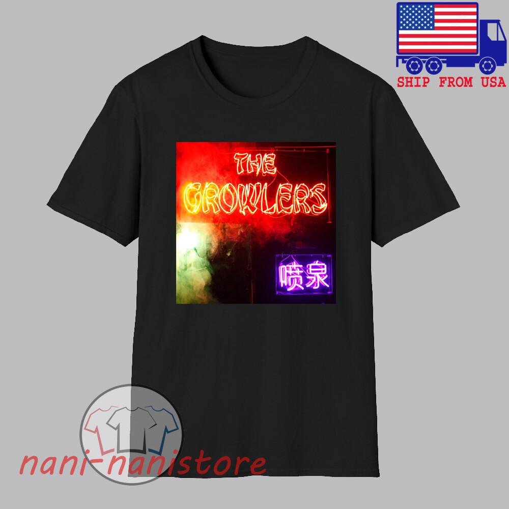 The Growlers Chinese Fountain Men#039;s Black Size S5XL Unisex T-Shirt XL