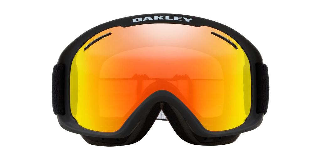 Oakley O FRAME XM Goggles 0OO7113 Matte Iridium Persimmon Free Size 2.0 Black/Fire &