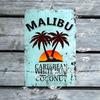 Vintage Metallposter Kokosnuss Rum 20x30 cm Wandkunst für Hausbar