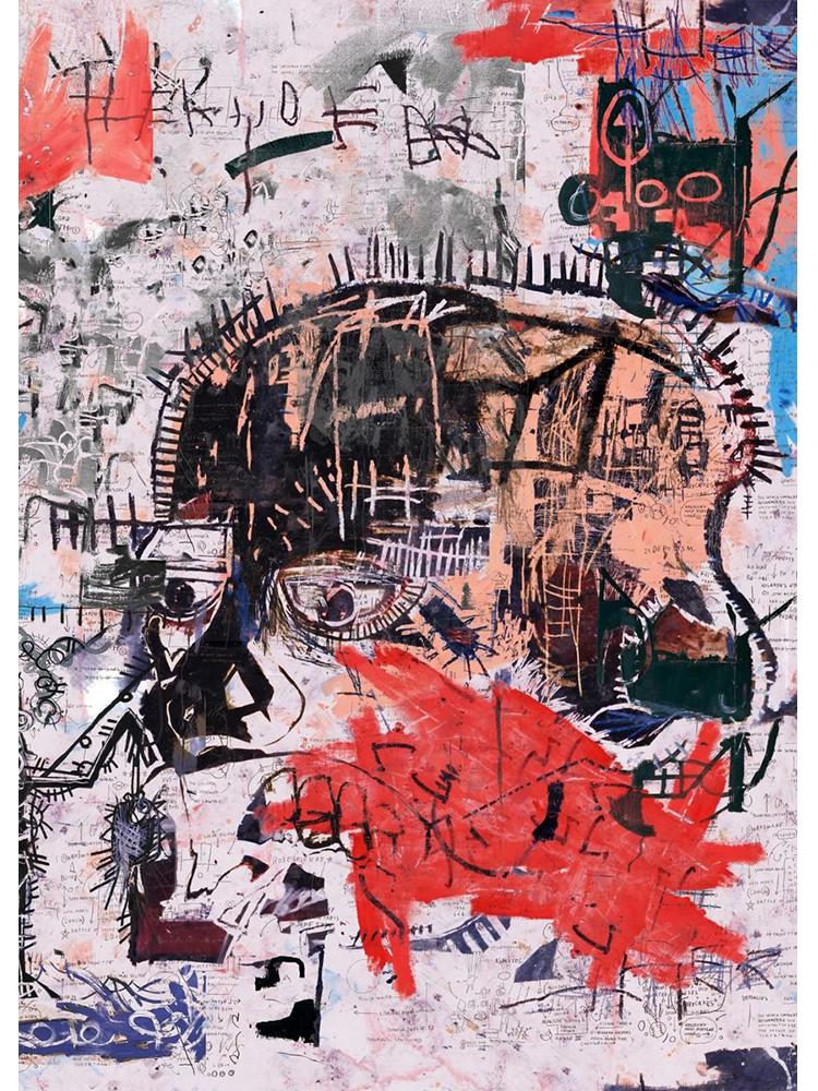 Abstract Style Painting Poster Canvas Painting Vintage Wall Art Picture For Modern Family Bedroom Decoration