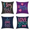 I Love You Teksttrykt Putetrekk Putetrekk Sweet Home Sofa Stol Barnasoverom Gave