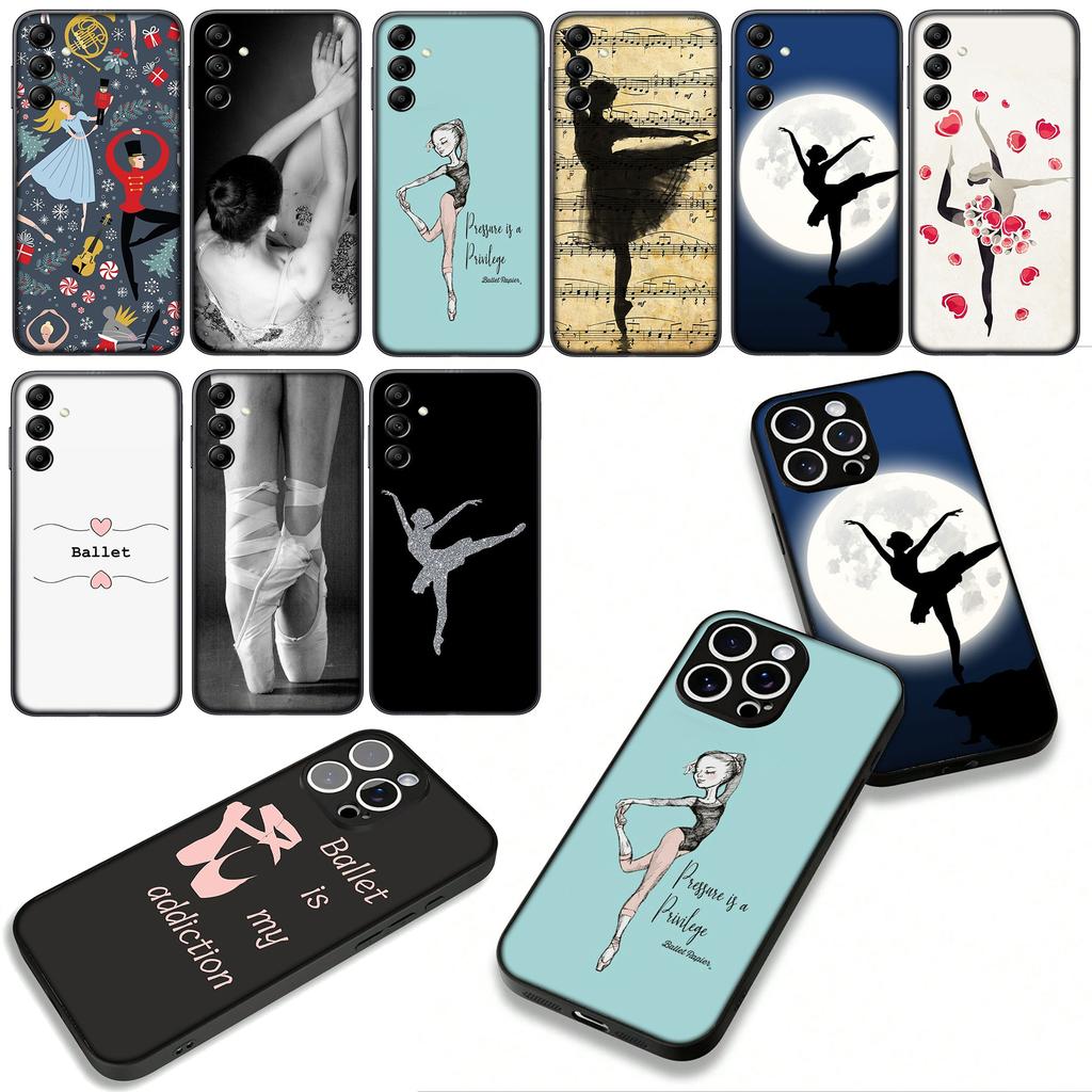 Dance Ballerina Ballet Dancing Phone Cover Case for Huawei P30 P20 P10 Mate 10 20 Pro Lite Y9A Y8S P Smart Y7 Y9 Prime Casing