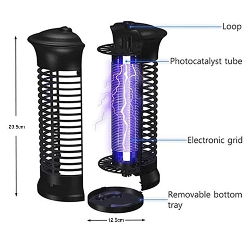 Household Mosquito Killer Lamp Quiet Work Non-toxic Safety Catcher Fly Trap Indoor Mosquito Trapping Devices