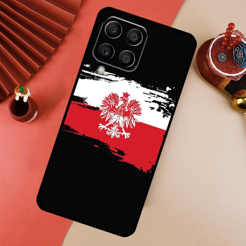 Poland Flag For Samsung Galaxy M21 M33 M53 M13 M12 M32 M52 M11 M31 M35 M55 M15 M14 M34 M54 M06 M16 Case