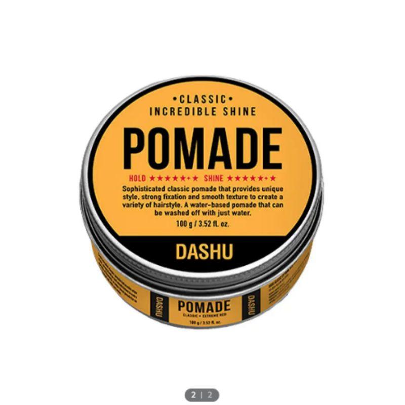 DASHU Classic Incredible Shine Pomade 100g + Styling Comb