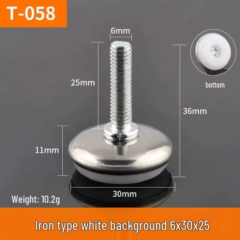 Ρυθμιζόμενου Ύψους Ποδαράκια Επίπλωσης για Τραπέζια και Καρέκλες