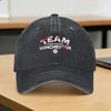 Film Team Dean Winchester Baseball Cap Sun  Tennis Skate Adjustable Washed Hip Hop Hats Unisex Women Y2k Funny Baseball Caps