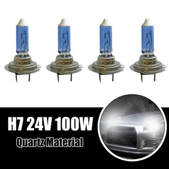 Brand New H7 Headlight Halogen Lamp Bulb 100W All Blue Automobile