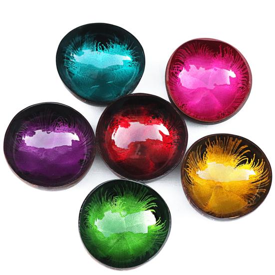 Key Storage Shell Home Tray Coconut Bowl Container Decoration Salad Handicraft