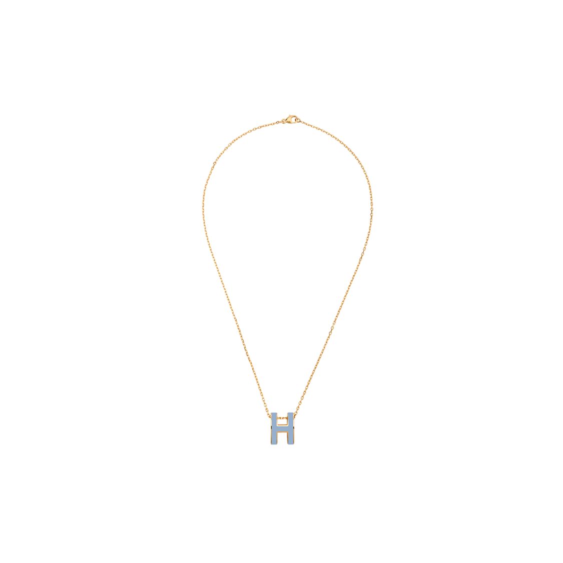 

Hermes Mini Pop H Brand Logo Gold Plated Metal Necklace Women necklace H147992F 05 Basic Packaging-Box+Dust Bag or Padding Board