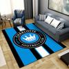 Charlotte FC Teppich für Wohnzimmer Schlafzimmer Zuhause Sofadekoration, Kinderspiel Rutschfeste Bodenmatte