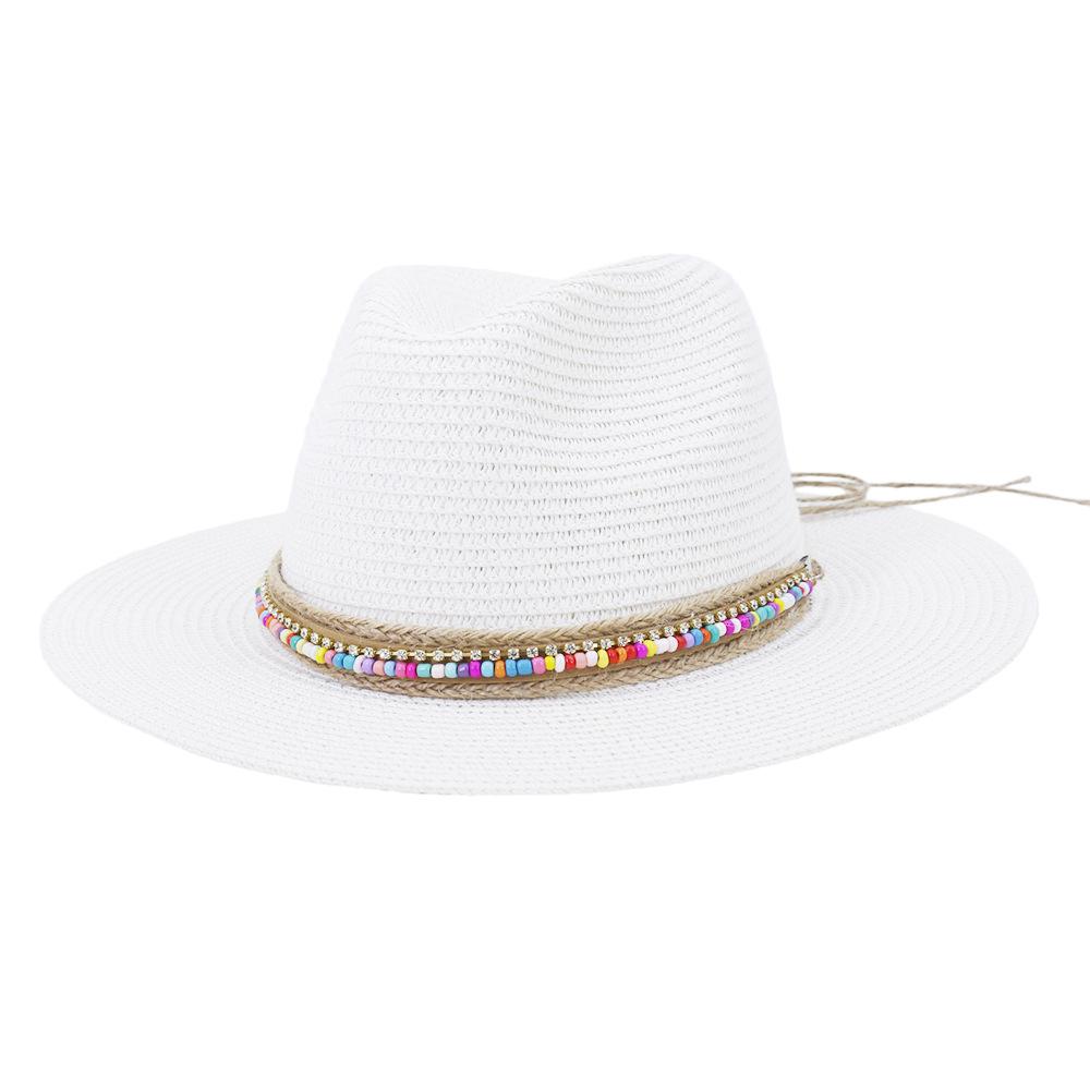 New Summer Boy Girl Kids Straw Hats Outdoor Sun Protection Beach Sun Hats Panama Child Formal Jazz Hat Gorras Para Mujer