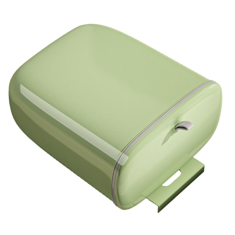 Trash Receptacle Garbage Container Space Saving Kitchen Sink Trash Can with Lid