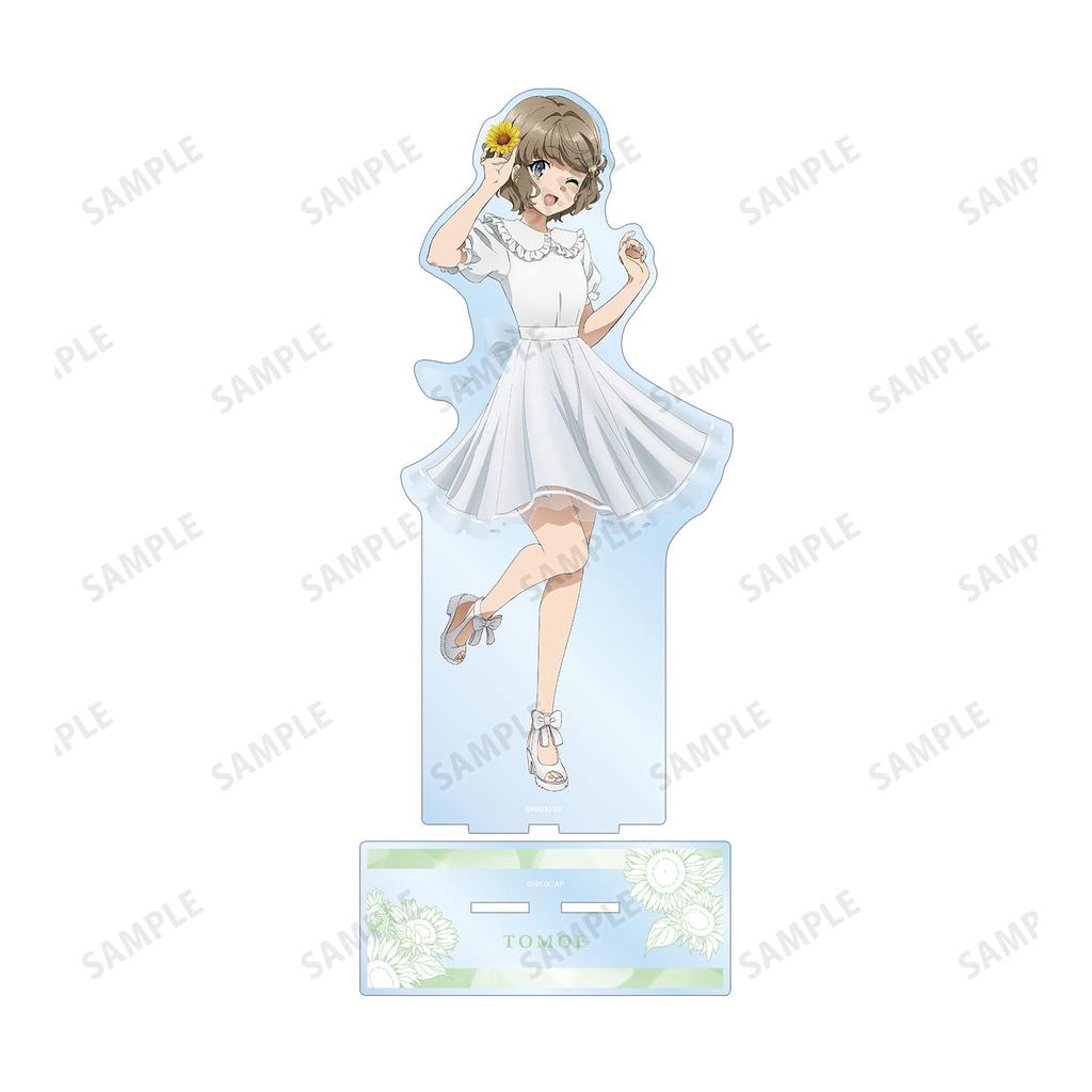Rascal Does Not Dream of Bunny Girl Senpai Original Illustration Tomoe Koga Sunflower and White Dress Extra Large Acrylic Stand Ver.