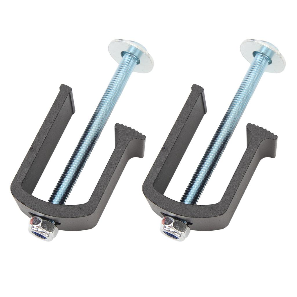 2 Set Truck Tool Box Clamp Rust Proof Aluminum Truck Tool Box Tie Down Clamp for Truck Tool Box