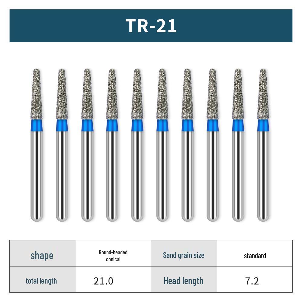 High-Speed Diamond Dental Burs for Polishing, Grinding, and Oral Care