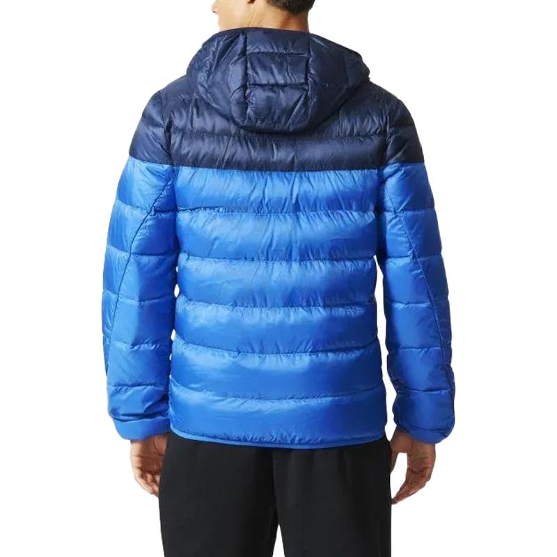adidas Jackets Men's Blue Hooded Moderate Other AB4653