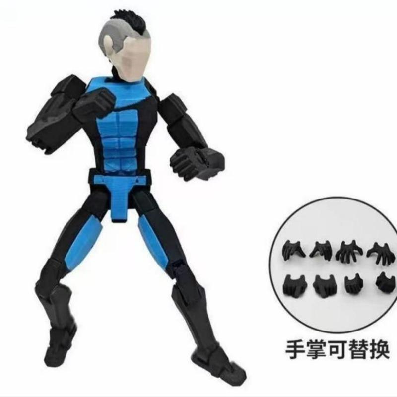 3D-gedruckte Unbesiegbare Spielzeug Actionfiguren Anime Modell Glücksbringer 13 Superhelden Mark Thragg Mehrgelenkiges Spielzeug Ornamente Geschenke