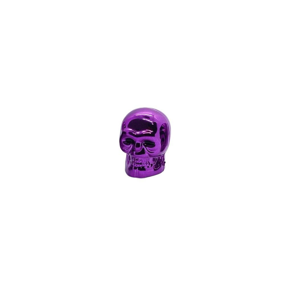 1Pc Antirust Copper Core Bike Tires Valve Caps Skull Style Tire Valve Cap Valve Stem Cap  Motorcycle