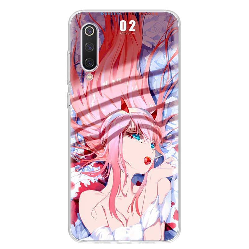 Zero Two Darling in the FraXX For Xiaomi Redmi Note 14 13 12 11 10 Pro Phone Case 12S 11S 11T 11E Plus 14Pro 13Pro 12Pro 11Pro C