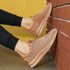 Solid Color Round Toe Viscose Shoes Flat Heel Low Top Sports Spot Net Cloth Casual Casual Shoes