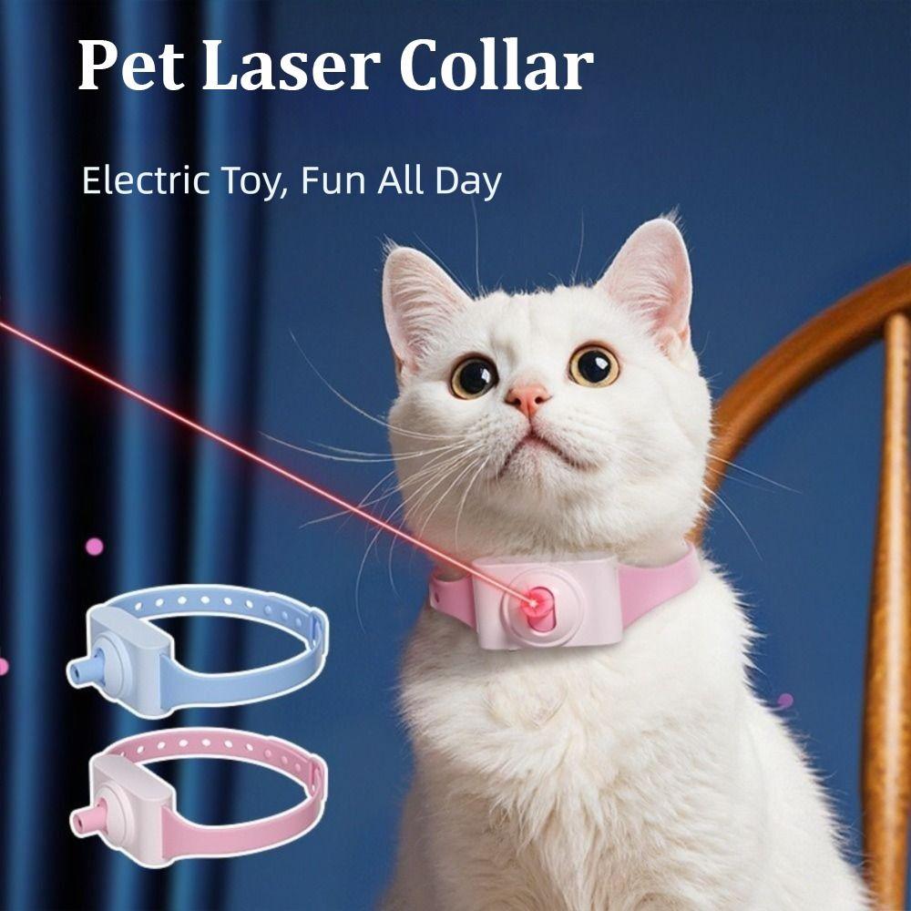 Pet Supplies Cat Laser Toy Automatic Led Cat Collar Interactive Cat Toys  for Cat Accessories