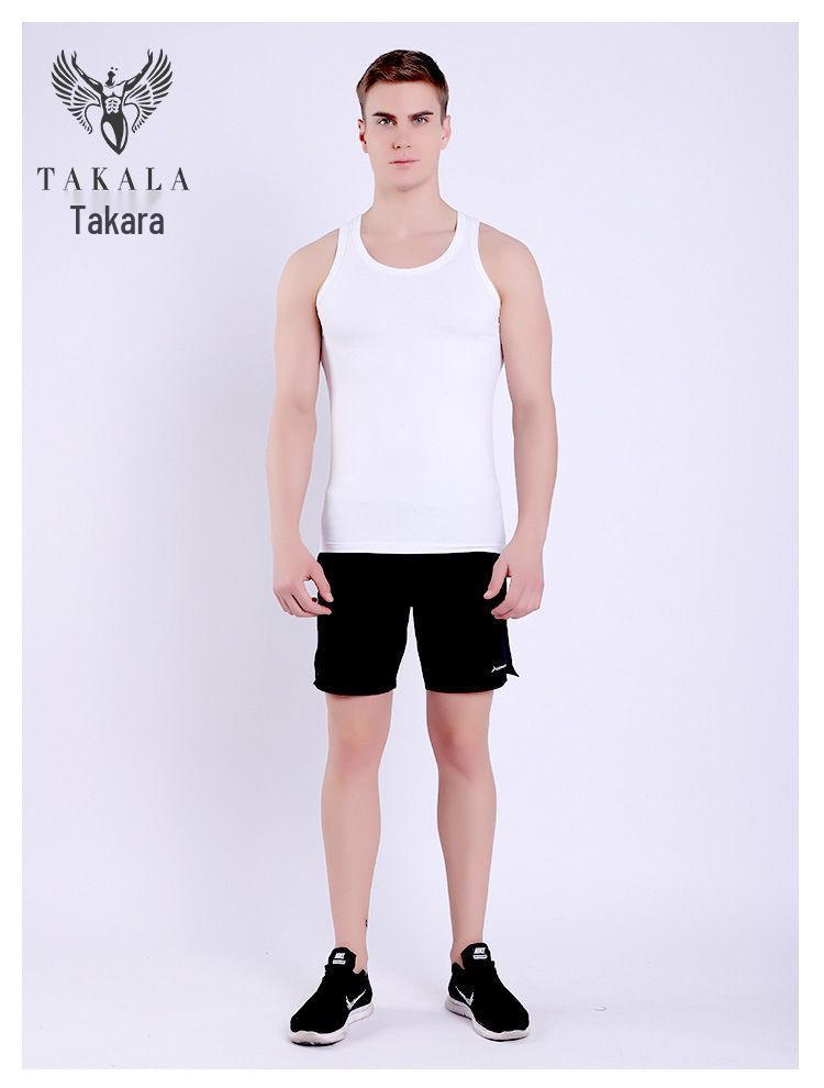 Men's Premium Cotton Sleeveless Racerback Tank Top for Summer Fitness