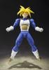 TAMASHII NATIONS Dragon Ball Z Super Saiyan Approximately PVC Action Figure S.H.Figuarts Trunks, 140mm, & ABS, Pre-painted [Used]