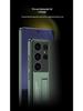Samsung S25 Ultra Case: Transparent, Ultra-Thin Plated Phantom with Precise Holes & Stand