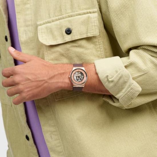 Swatch Copper Flame Watch, Brown, SS07G107